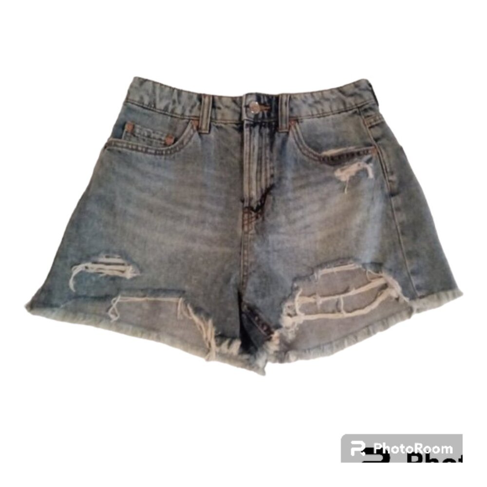 Wild Fable distressd cotton high rise shorts sz 4